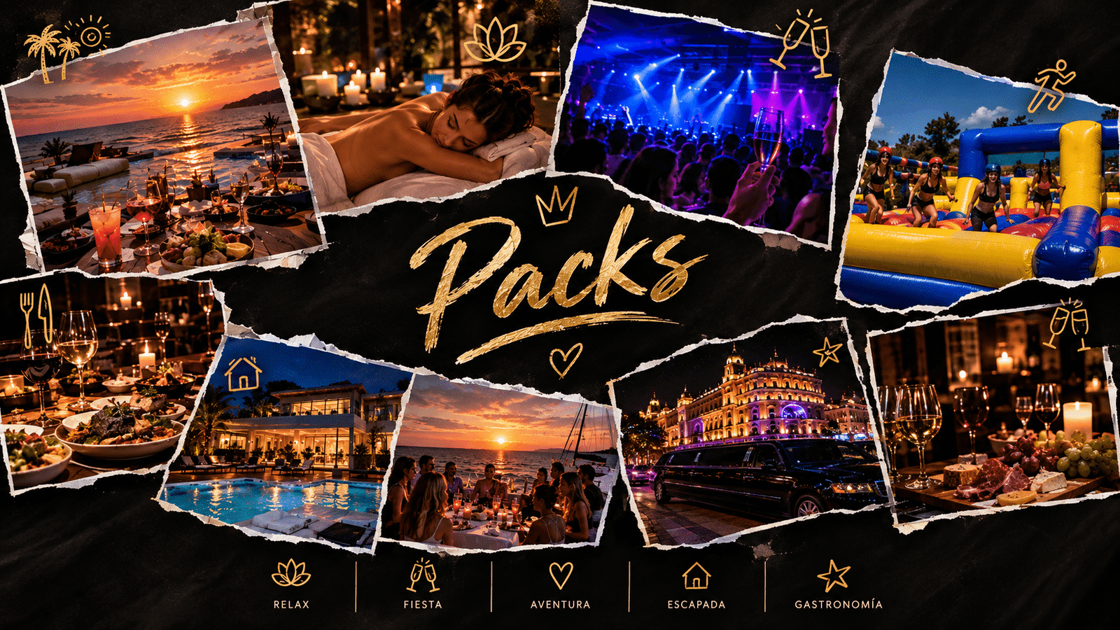 Packs de lujo en barcelona