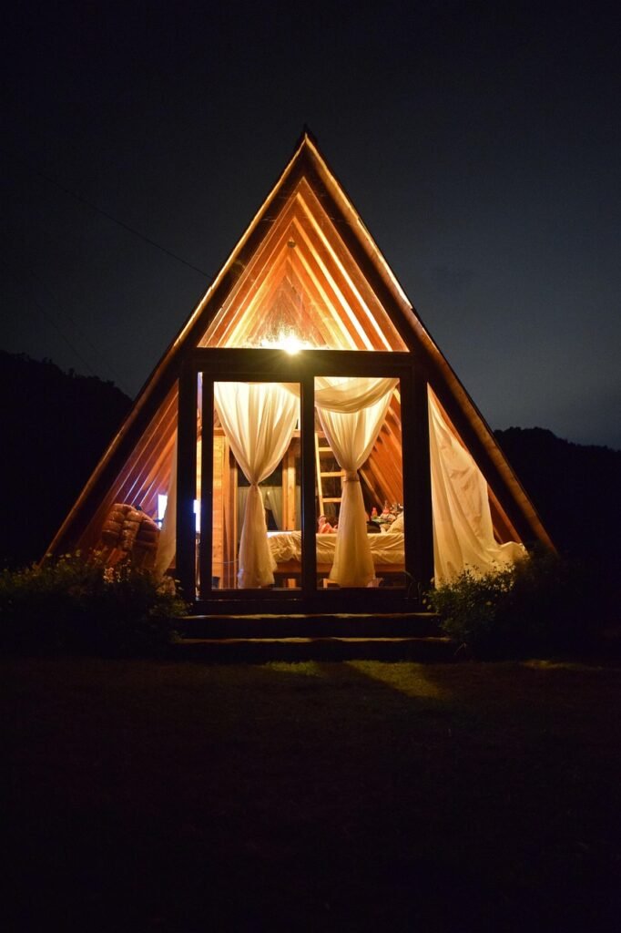 cabin, glamping, night, farm, nature, forest, home, accommodation, glamping, glamping, glamping, glamping, glamping